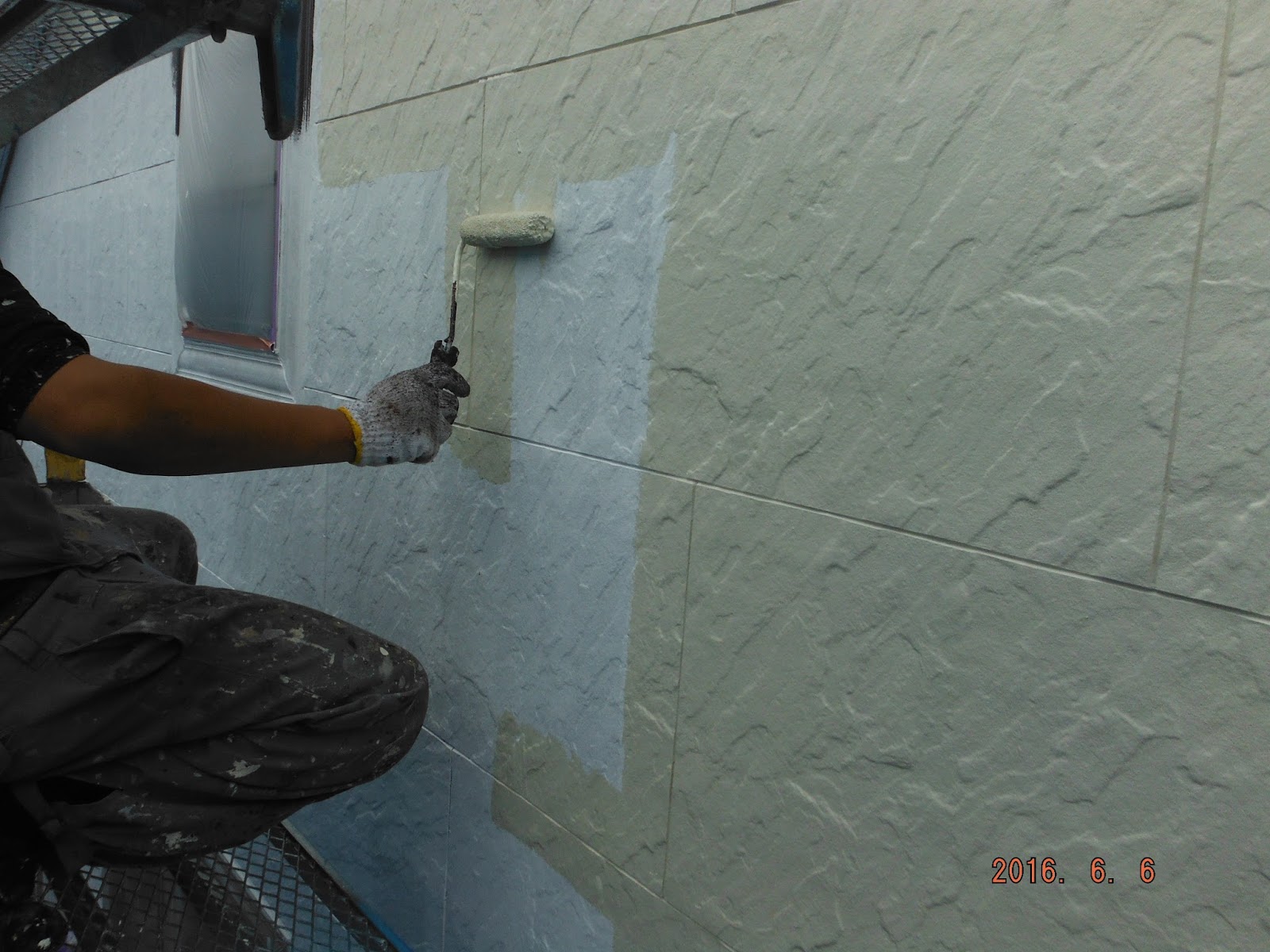 外壁塗り替え工事の工程紹介