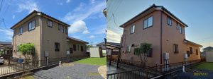 東茨城郡茨城町 F様邸　外壁塗り替え工事　施工事例のご紹介